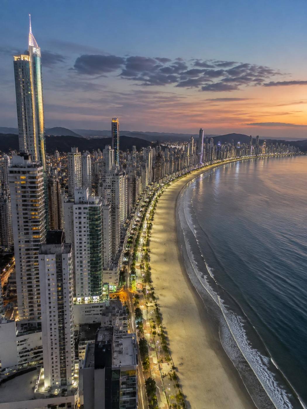 Vista de Balneário Camboriú, Santa Catarina