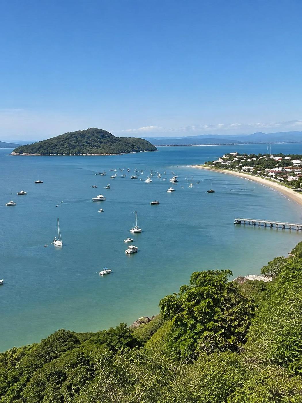 Vista de Porto Belo, Santa Catarina